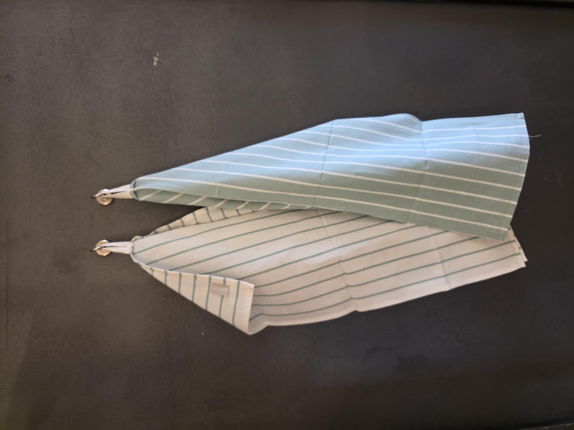 Geschirrtuch Vega 50 x 70cm türkis-weiß C85 2er Pack